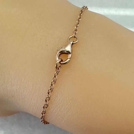 Wholesale Rose Gold Over Sterling Silver Finished Chain - Strong Cable Chain