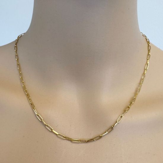 Wholesale Gold Over 925 Sterling Silver Long Box Chain - Unfinished Bulk Chain (sold per foot)