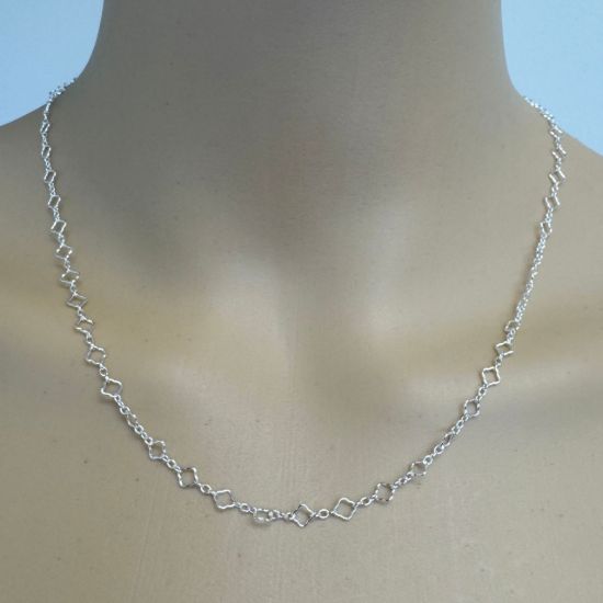 Wholesale 925 Sterling Silver Finished 3+1 Clover Link Chain Jewelry