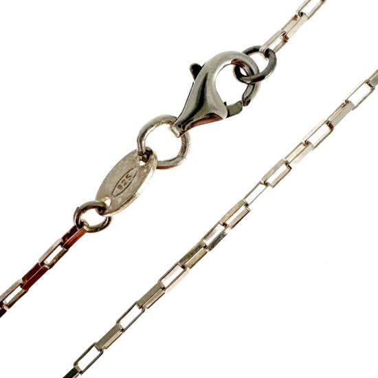 Wholesale 925 Sterling Silver Finished Chain - Small Box Chain