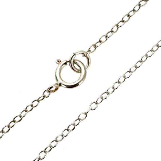 Wholesale 925 Sterling Silver Finished Chain - Oval Cable Chain