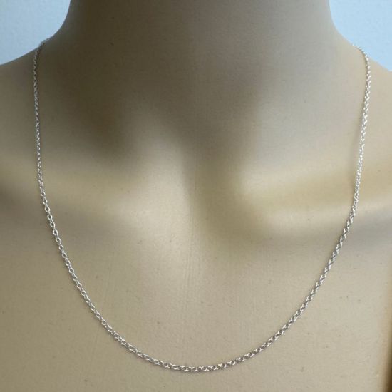 Wholesale 925 Sterling Silver Finished Chain - Oval Cable Chain