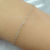 Wholesale 925 Sterling Silver Bulk Chain - 1.8x2.5mm Flat Cable Chain (Sold per foot)