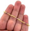 Wholesale 1/20 14K Gold Filled 2mm Smooth Beaded Stretchy Bracelet with Natural Gemstone Beads