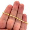 Wholesale 1/20 14K Gold Filled 2mm Smooth Beaded Stretchy Bracelet with Natural Gemstone Beads