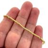 Wholesale 1/20 14K Gold Filled 2mm Smooth Beaded Stretchy Bracelet with Natural Gemstone Beads