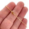 Wholesale 1/20 14K Gold Filled Natural Gemstone Adjustable Bracelet - 6.5-8"