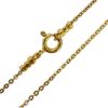 Wholesale Gold over Sterling Silver Finished Chain - Solid Oval Cable Chain