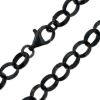 Wholesale Oxidized 925 Sterling Silver Finished Jewelry Chain - Huge Chunky 6.5mm Rolo