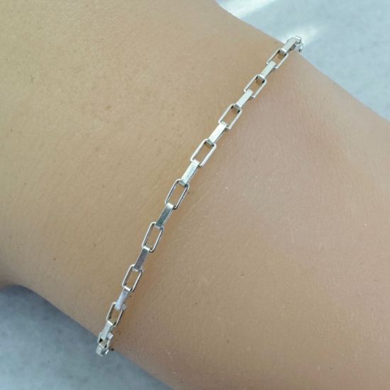 Wholesale Sterling Silver Bulk Chain - 4x1.8mm Long Box Chain (sold per foot)