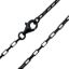 Wholesale Oxidized Sterling Silver Finished Jewelry Chain - Medium Box Chain