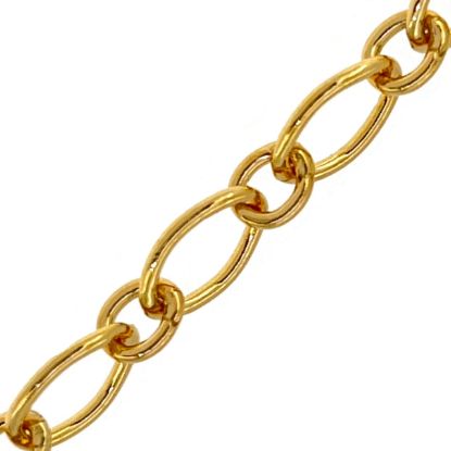 Wholesale 1/20 14k Gold Filled Bulk 1+1 Oval Cable Chain - 7mm by 4.5mm(sold per foot)
