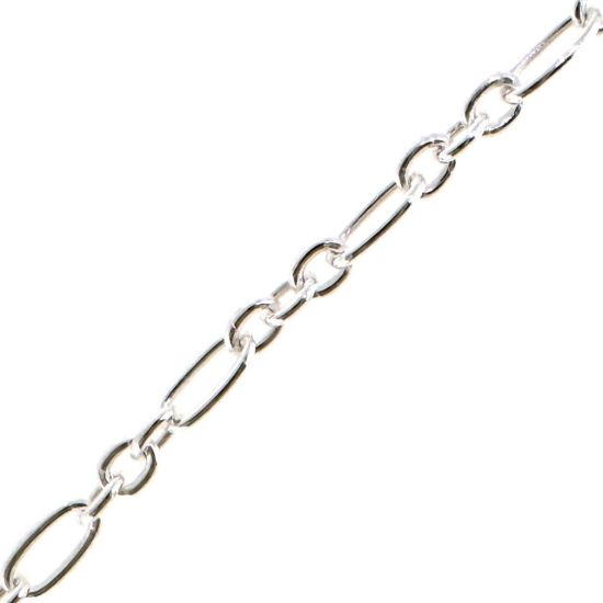 Wholesale 925 Sterling Silver Bulk Chain - 3 + 1 Cable Chain (sold per foot) 