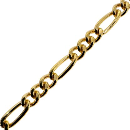 Wholesale 1/20 14K Gold Filled Figaro Chain 2.1mm (sold per foot ) 