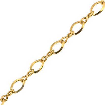 Wholesale 1/20 14k Gold Filled Figure 8 Cable Chain 3mm by 2mm (sold per foot)