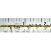 Wholesale 1/20 Gold Filled Bulk Chain - 1.3mm Dapped Bar Chain(Sold per foot) 