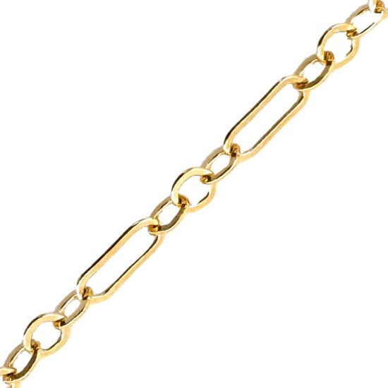 Wholesale 1/20 14K Gold Filled Bulk Chain 2mm  3 + 1 Flat Cable Chain (sold per foot) 