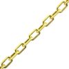 Wholesale Gold over Sterling Silver Bulk Chain -  3mm Diamond Cut Box Chain (Sold by foot)