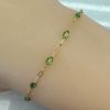 WHOLESALE GOLD FILLED ENAMEL CHAIN BRACELET NECKLACE JEWELRY