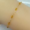WHOLESALE GOLD FILLED ENAMEL CHAIN BRACELET NECKLACE JEWELRY