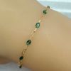 WHOLESALE GOLD FILLED ENAMEL CHAIN BRACELET NECKLACE JEWELRY
