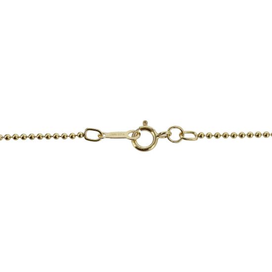 Wholesale 1/20 14K Gold Filled Chain Necklace - 1.2mm Ball Chain Necklace (16", 18", 20" and 30")