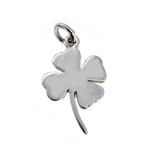 wholesale sterling silver clover charm findings for jewelry making