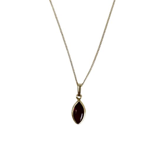 wholesale gold filled curb chain natural gemstone birthstone necklace gold plated bezel