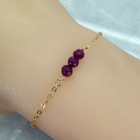 wholesale gold filled natural gemstone birthstone bracelet anklet necklace choker adjustable