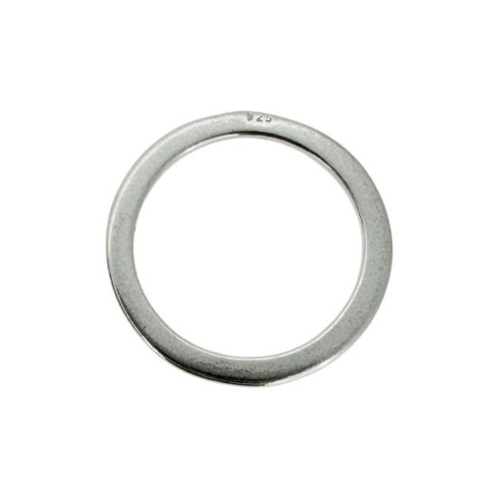 Wholesale Sterling Silver 14mm Circle Closed Jumpring Charm  for Jewelry Making