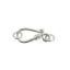 Wholesale Sterling Silver Hook Clasp 15x6mm (1 set)