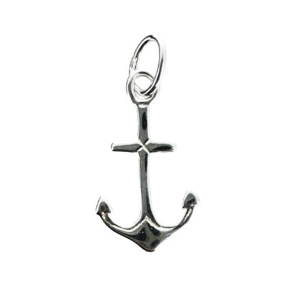 Wholesale Sterling Silver Nautical Anchor Charm, Charms and Pendants for Jewelry Making, Wholesale Findings