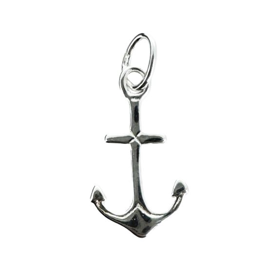 Wholesale Sterling Silver Nautical Anchor Charm, Charms and Pendants for Jewelry Making, Wholesale Findings