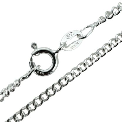 wholesale sterling silver 2mm curb chain