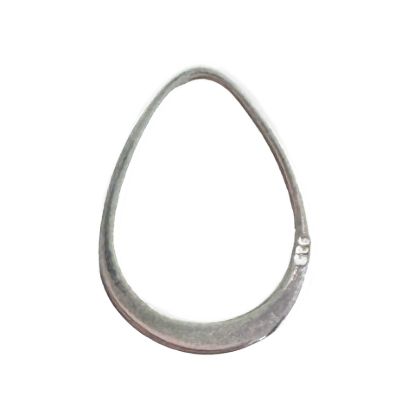 Wholesale Sterling Silver Small Teardrop Link, Charms and Pendants for Jewelry Making, Wholesale Findings