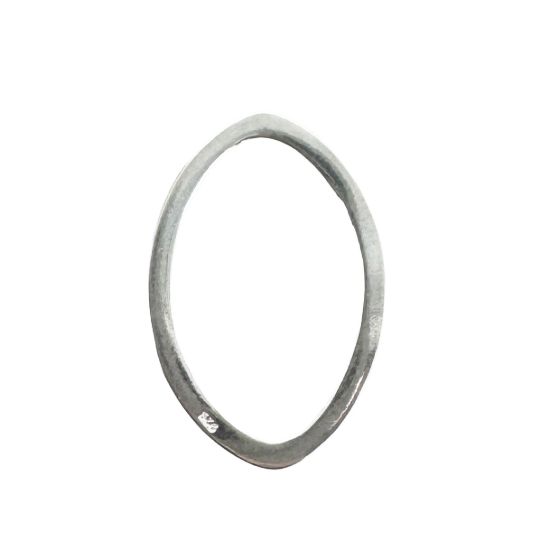 Wholesale Sterling Silver Big Oval Link Connector, Charms and Pendants for Jewelry Making, Wholesale Findings