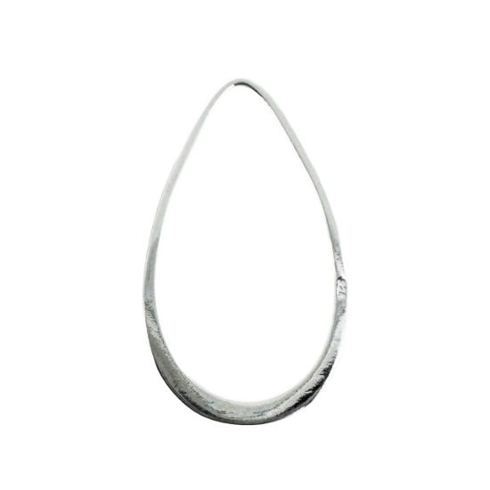 Wholesale Sterling Silver Big Teardrop Connector, Charms and Pendants for Jewelry Making, Wholesale Findings