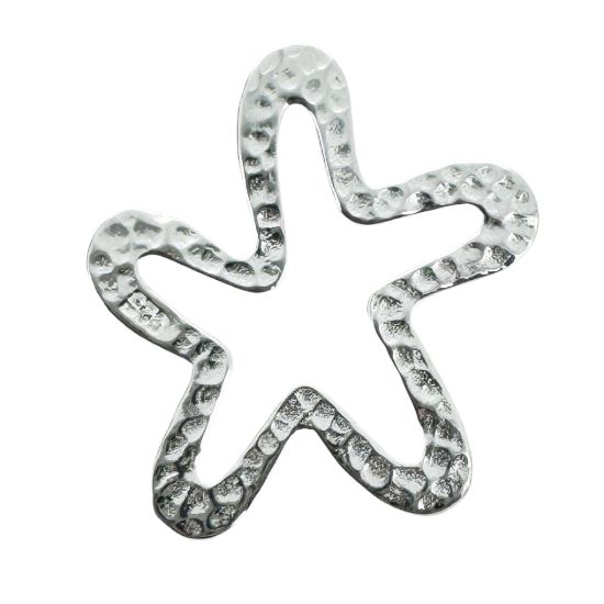 Wholesale Sterling Silver Starfish Charm, Charms and Pendants for Jewelry Making, Wholesale Findings