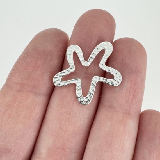 Wholesale Sterling Silver Starfish Charm, Charms and Pendants for Jewelry Making, Wholesale Findings