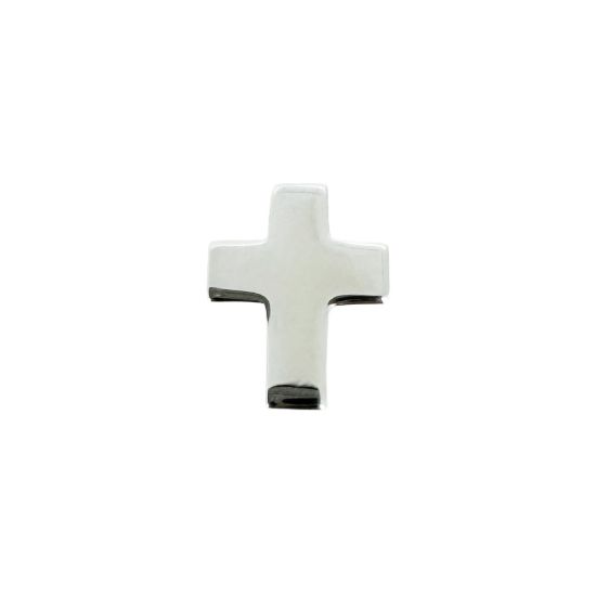 Wholesale Sterling Silver Tiny Cross Connector Charms and Pendants for Jewelry Making, Wholesale Findings