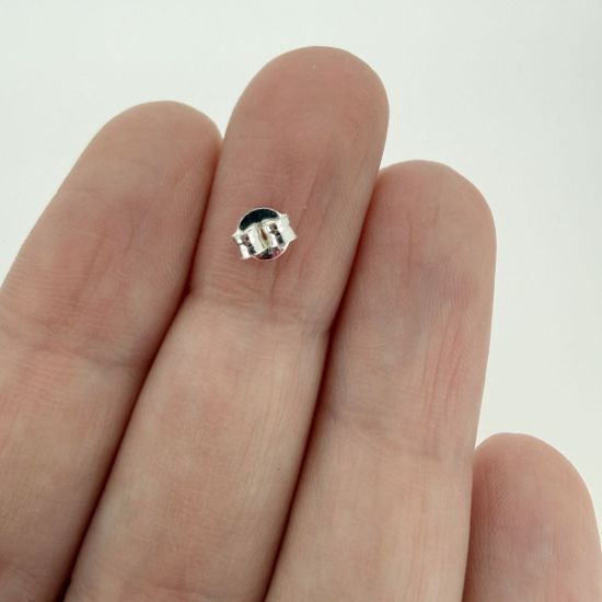 Wholesale Sterling Silver Butterfly Back Earnuts for Jewelry Making, Wholesale Earwire and Findings