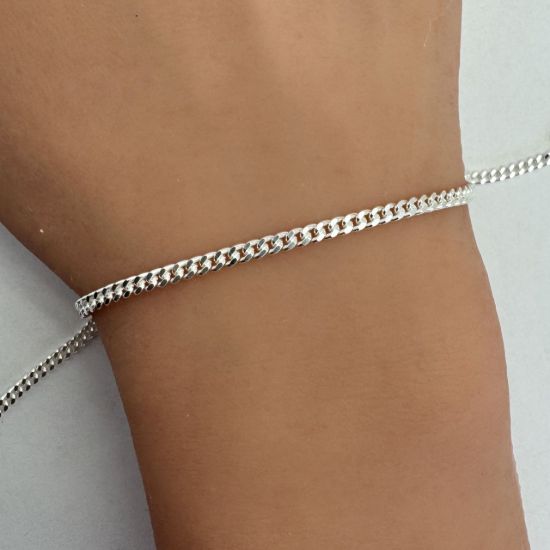 Wholesale Sterling Silver Curb Chain By the Foot | AZ Findings; Wholesale Chains By The Foot