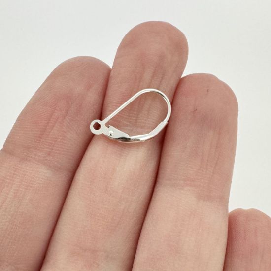 Wholesale Sterling Silver Leverback Earwire for Jewelry Making, Wholesale Earwire and Findings