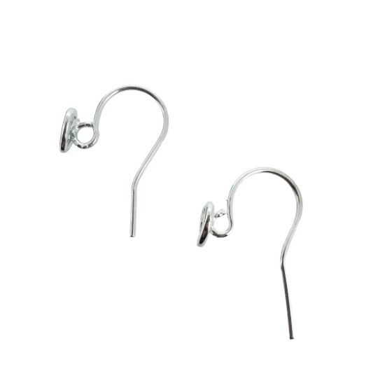 Wholesale Sterling Silver Fancy Heart Earwires for Jewelry Making, Wholesale Earwire and Findings