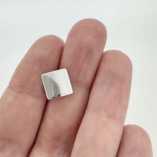 Wholesale Sterling Silver Smooth Square Earwire for Jewelry Making, Wholesale Earwire and Findings