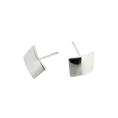 Wholesale Sterling Silver Smooth Square Earwire for Jewelry Making, Wholesale Earwire and Findings