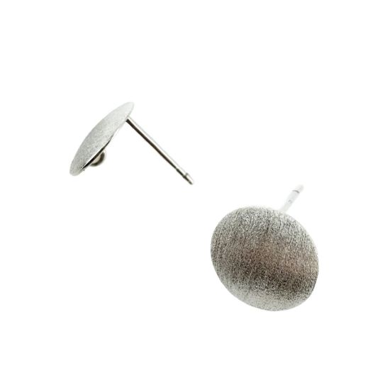 Wholesale Sterling Silver Textured Round Earwire for Jewelry Making, Wholesale Earwire and Findings
