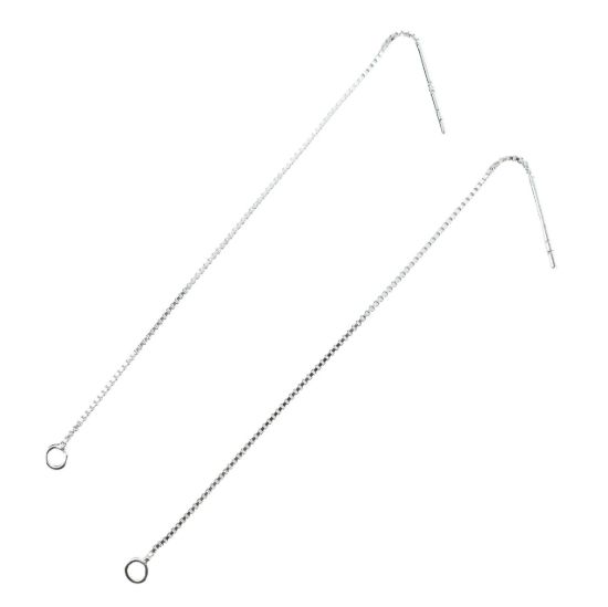 Wholesale Sterling Silver Ear Threader or Threads for Jewelry Making