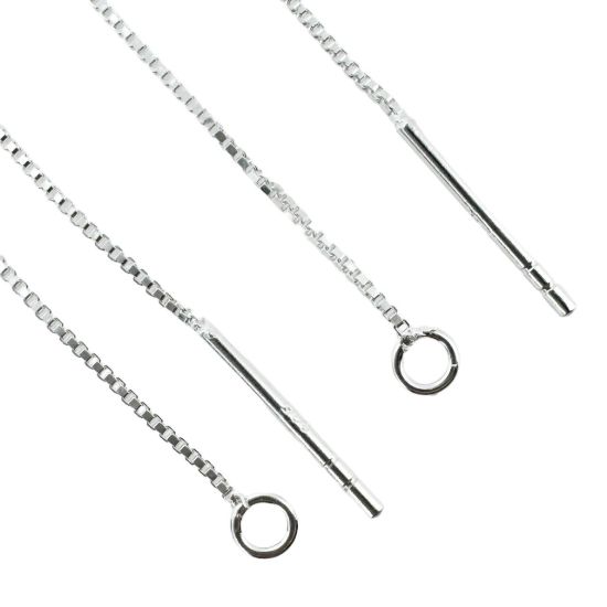 Wholesale Sterling Silver Ear Threader or Threads for Jewelry Making