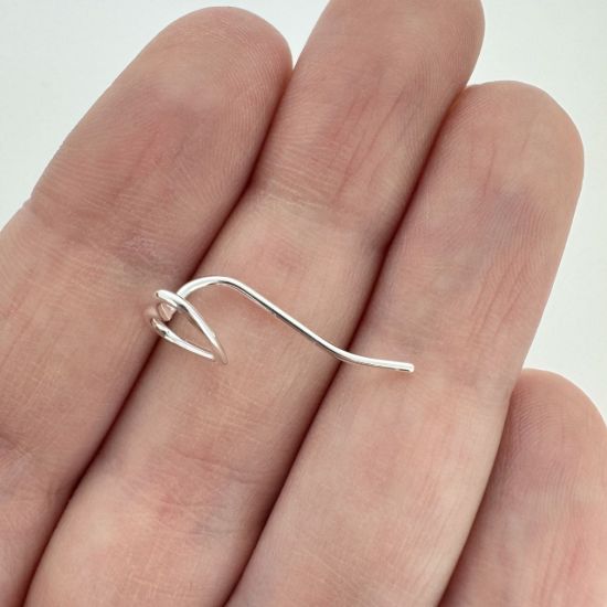 wholesale 925 Sterling Silver Heart Earrings